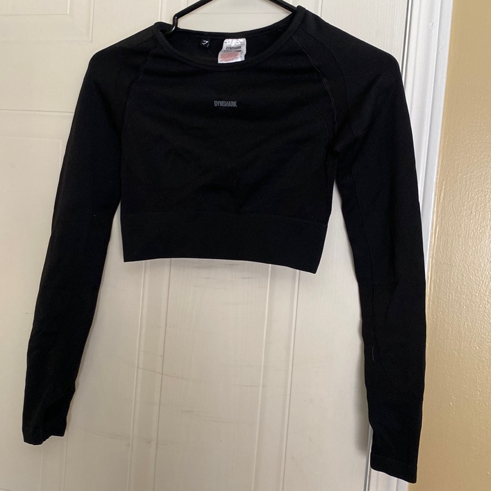 Gymshark long sleeve crop size XS